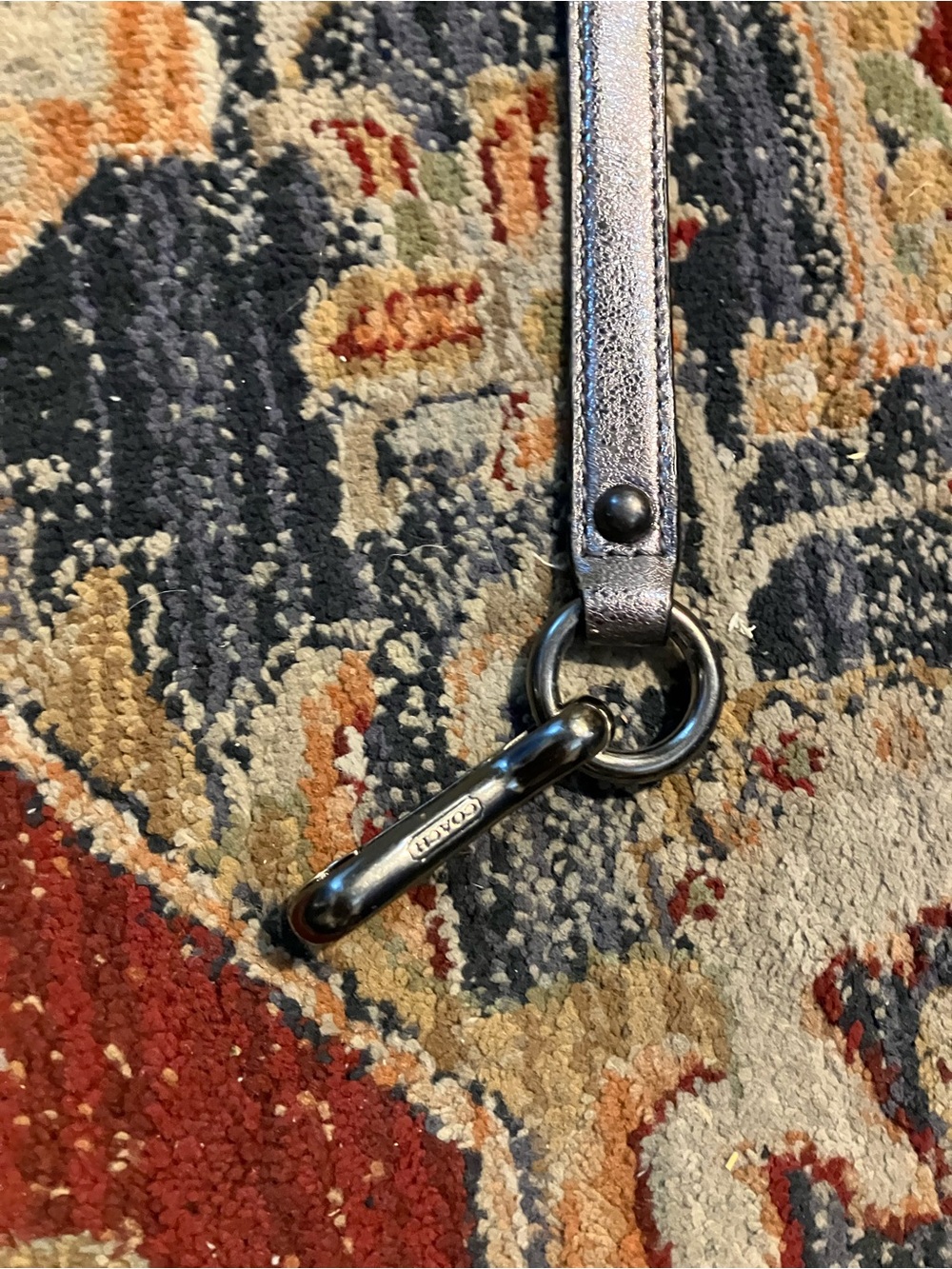 Coach Purse Strap Silver - Picture 2 of 4